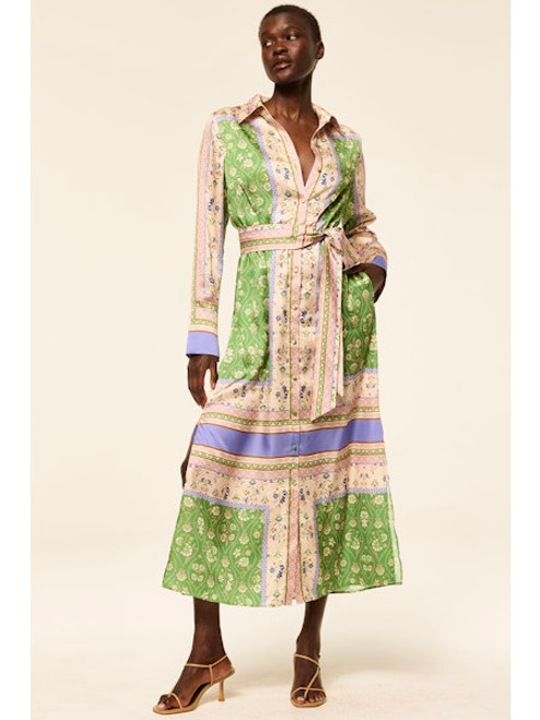 Griselda Dress - Matcha Love